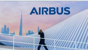 جناح إيرباص في معرض دبي للطيران 2025
