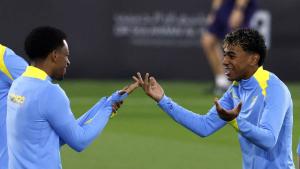 يامال في التمرينات