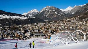 مدينة كورتينا دامبيزو حيث سيقام الأولمبياد الشتوي الشهر القادم