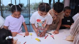 خلال إحدى فعاليات المكتبات للأطفال