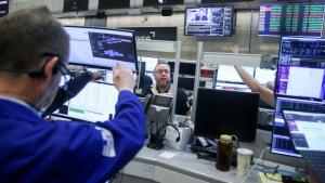 متعاملون في بورصة نيويورك