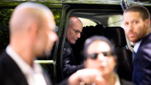 السفير الإسرائيلي في واشنطن لدى وصوله إلى مبنى وزارة الخارجية الأمريكية