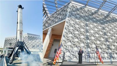 صاروخ «سبيس إكس فالكون 9» في دبي