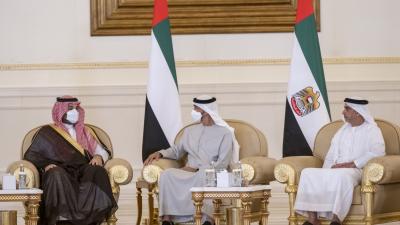 تلقي العزاء في الشيخ خليفة بن زايد