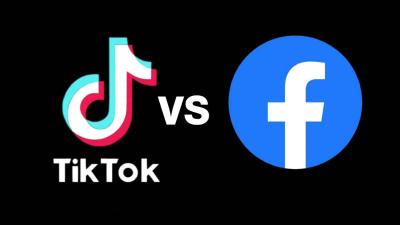 فيسبوك وتيك توك