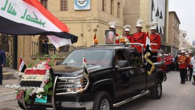 تشييع جثمان فيصل الياسري