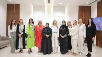 صورة جماعية خلال الاستقبال