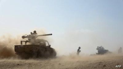 أرشيفية لقوات الجيش اليمني تتصدى لتسللات الحوثيين على جبهة مأرب