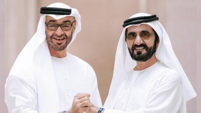 محمد بن زايد ومحمد بن راشد