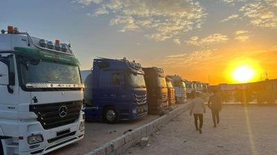 سيارات الصهاريج التي تم القبض عليها