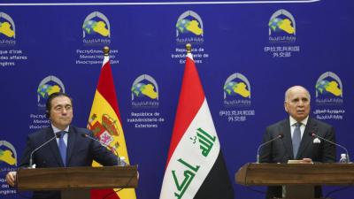 وزير خارجية إسبانيا يدعو من العراق لوقف الهجمات على «التحالف الدولي»