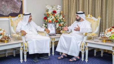 محمد بن حمد ومحمد المر