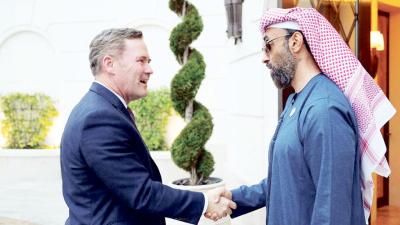 طحنون بن زايد ومستشار الأمن القومي الأمريكي