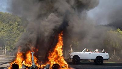 احتجاجات لوس أنجلوس