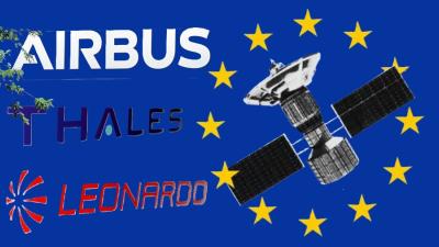 شركة أقمار صناعية أوروبية