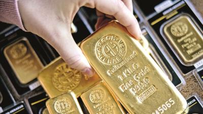 سبائك ذهبية معروضة في المجر