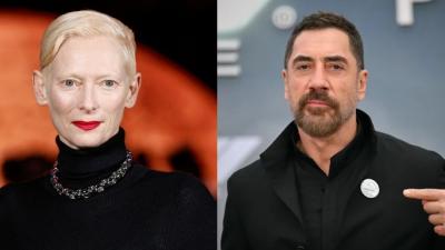 خافيير بارديم وتيلدا سوينتون