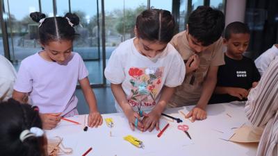 خلال إحدى فعاليات المكتبات للأطفال