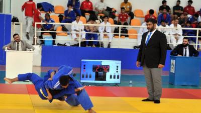 من مباريات الفئات العمرية للجودو
