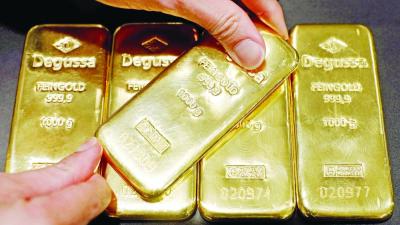 سبائك من الذهب (رويترز)