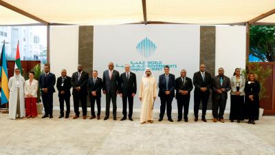 محمد بن راشد يلتقي رؤساء الدول ورؤساء الحكومات من منطقة الكاريبي