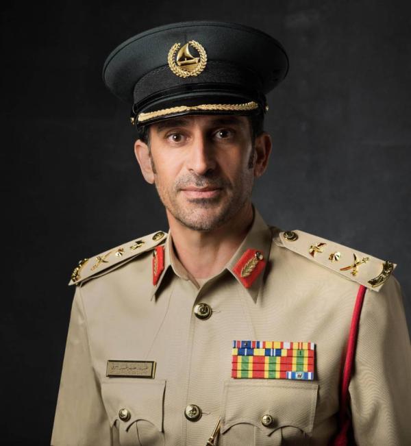عبدالله خليفة المري القائد العام لشرطة دبي