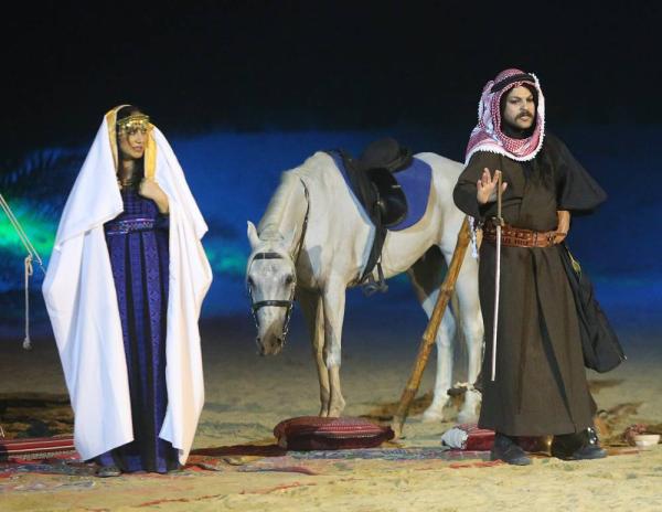 مهرجان المسرح الصحراوي/الاردني/تصوير محمد الطاهر