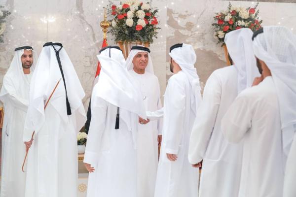 سعود بن صقر ومحمد بن سعود يتقبلان التهاني