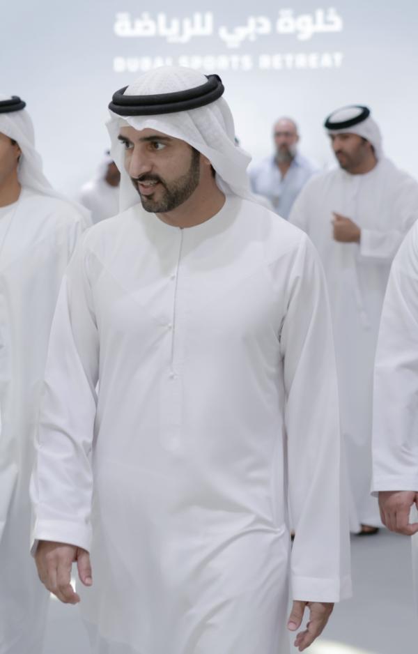 حمدان بن محمد لدى وصوله إلى الخلوة حمدان بن محمد لدى وصوله إلى الخلوة