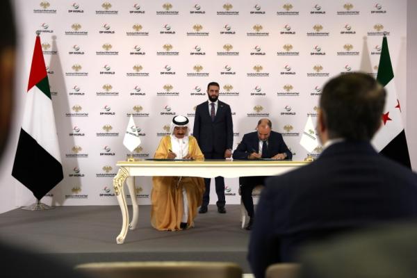 «دي بي ورلد» توقع اتفاقية لتطوير ميناء طرطوس في سوريا بـ800 مليون دولار