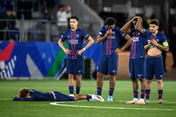 حسرة لاعبي سان جيرمان