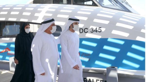 حمدان بن محمد يتفقّد سير العمل في مشروع محور الشندغة