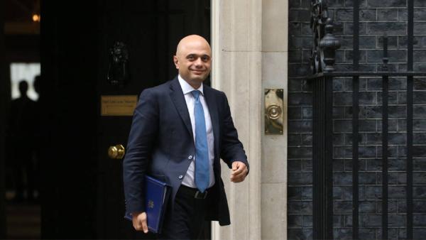وزير الصحة البريطاني ساجد جاويد