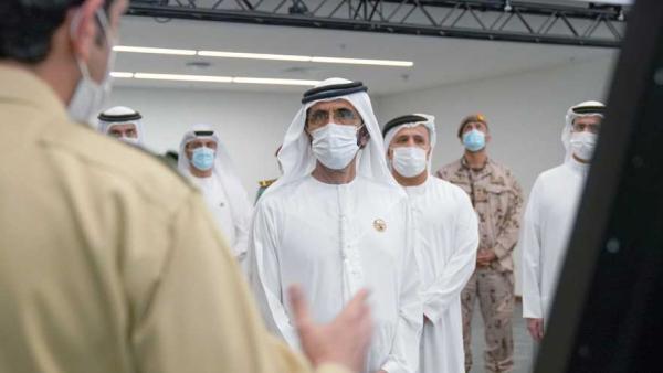 محمد بن راشد في غرفة عمليات إكسبو 2020 دبي
