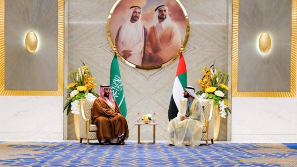 محمد بن راشد ومحمد بن سلمان