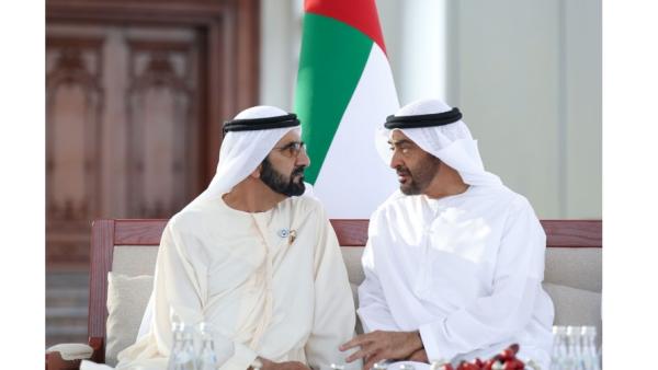 محمد بن زايد ومحمد بن راشد محمد بن زايد ومحمد بن راشد