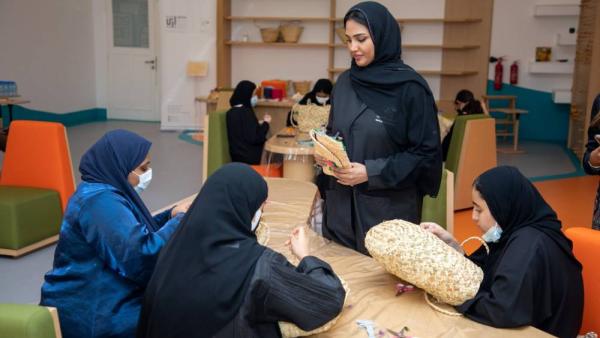 من ورش عمل في معسكر حرفتي الصيفي
