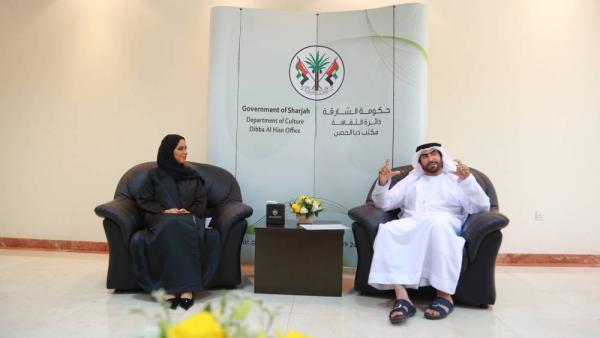الظنحاني والنقبي خلال الجلسة
