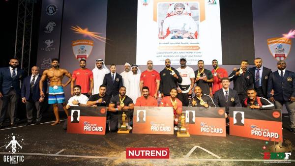 أبطال بناء الأجسام الإماراتيون