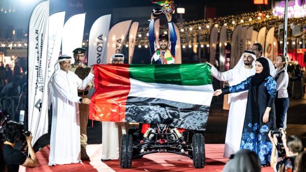 تتويج الإماراتي عبد العزيز أهلي بطلاً لفئة الكوادس