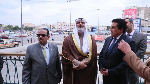 خلال تفقد الغيص لقاعة الشعب