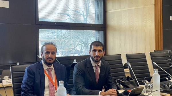 على هامش مشاركة دولة الإمارات في الاجتماع