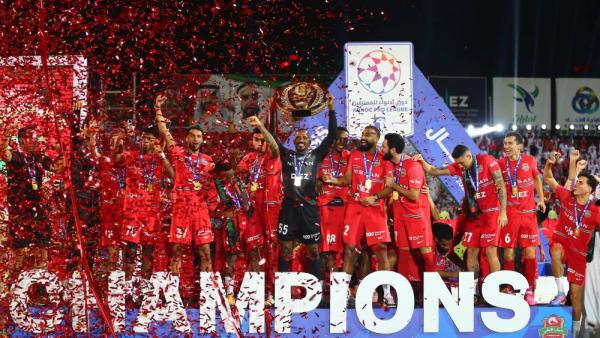 تتويج شباب الاهلي بطلا لدوري ادنوك للمحترفين / محمد شعلان