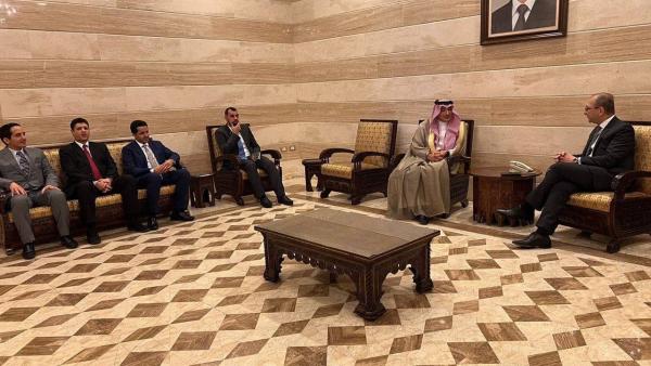 لقاء الفريق الفني السعودي ومسؤولي وزارة الخارجية السورية في دمشق (واس)