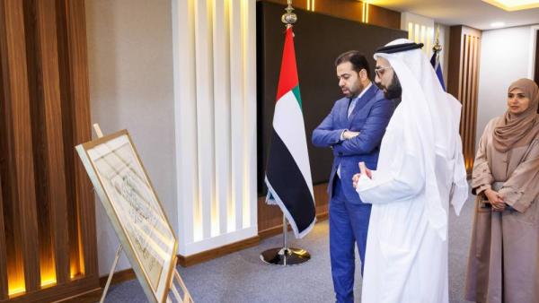 الدكتور خليفة الظاهري والمستشار محمد عبد السلام