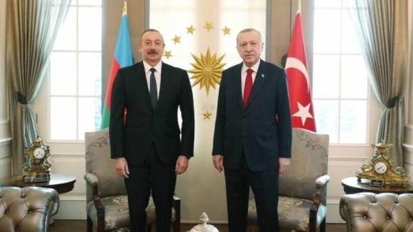 في خضم أزمة «كاراباخ».. أردوغان يلتقي الرئيس الأذربيجاني