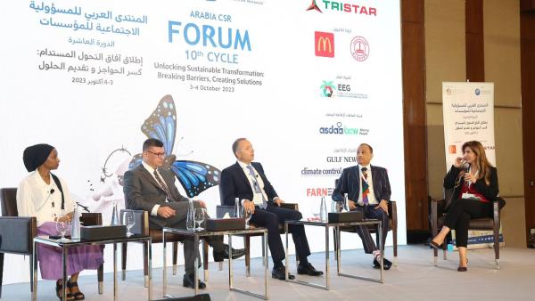انطلاق الدورة العاشرة للمنتدى العربي للمسؤولية الاجتماعية للمؤسسات