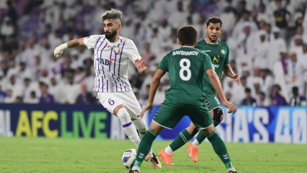 من مباراة العين وأهال