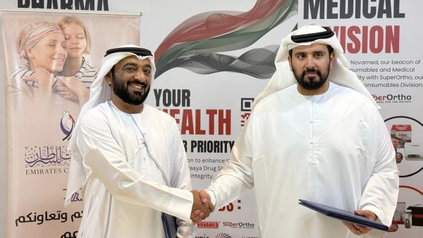 توقيع اتفاقية تعاون بين جمعية الإمارات للسرطان  و”مستودع الرعاية الطبية”