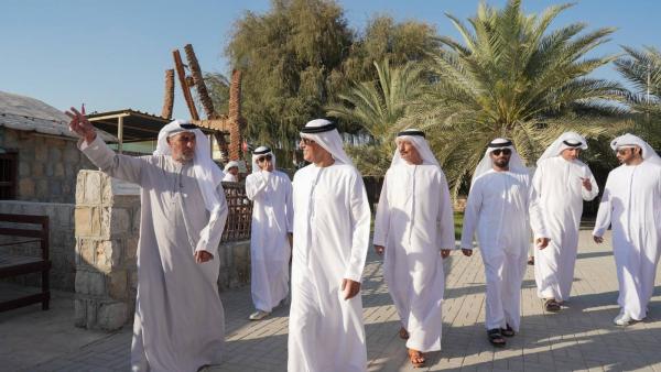 سالم بن سلطان القاسمي يتفقّد «الوفاء» في رأس الخيمة